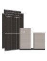 Three-phase photovoltaic kit 10010W 10kW inverter EP CUBE 25kWh lithium battery CanadianSolar