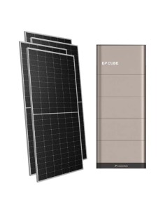 Three-phase photovoltaic kit 10710W 10kW inverter EP CUBE 15kWh lithium battery CanadianSolar