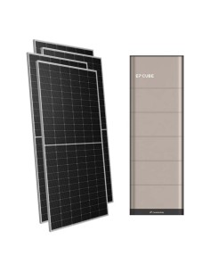 Kit fotovoltaico trifase 10710W inverter 10kW EP CUBE batteria al litio 20kWh CanadianSolar