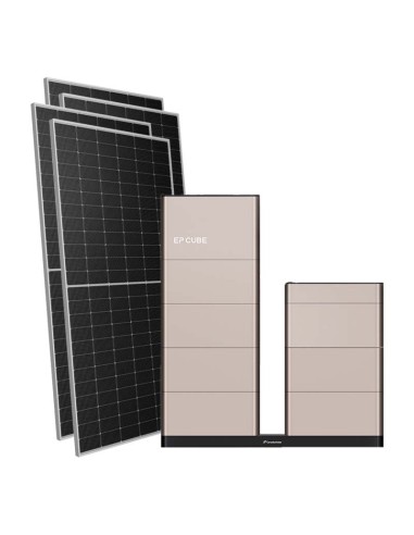Kit fotovoltaico trifase 10710W inverter 10kW EP CUBE batteria al litio 30kWh CanadianSolar