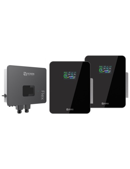 Single-phase storage system 6kW IFL06 Renon Power inverter Xcellent 10.24kWh lithium battery