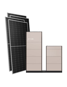 Kit fotovoltaico trifase 10710W inverter 10kW EP CUBE batteria al litio 35kWh CanadianSolar