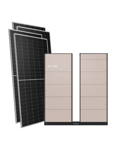 Kit fotovoltaico trifase 10710W inverter 10kW EP CUBE batteria al litio 40kWh CanadianSolar