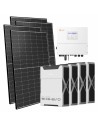 Trifase: vendita all'ingrosso Kit fotovoltaico trifase 12600W inverter 12kW Solis batteria al litio 20.88kWh Weco EVO 5k3