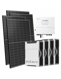 Three-phase photovoltaic kit 20700W 20kW Solis inverter Weco EVO 5k3 20.88kWh lithium battery