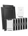 Trifase: vendita all'ingrosso Kit fotovoltaico trifase 30600W inverter 30kW Solis batteria al litio 31.32kWh Weco EVO 5k3