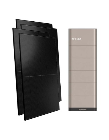 Three-phase photovoltaic kit 10000W 10kW inverter EP CUBE 20kWh lithium battery CanadianSolar