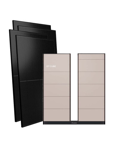 Kit fotovoltaico trifase 10000W inverter 10kW EP CUBE batteria al litio 40kWh CanadianSolar