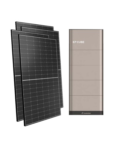 Kit fotovoltaico trifase 10350W inverter 10kW EP CUBE batteria al litio 15kWh CanadianSolar