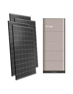 Kit fotovoltaico trifase 10100W inverter 10kW EP CUBE batteria al litio 15kWh CanadianSolar