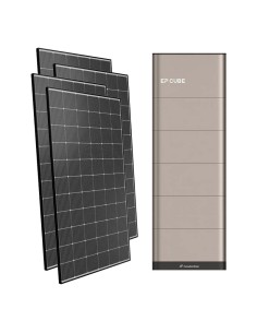 Kit fotovoltaico trifase 10100W inverter 10kW EP CUBE batteria al litio 20kWh CanadianSolar