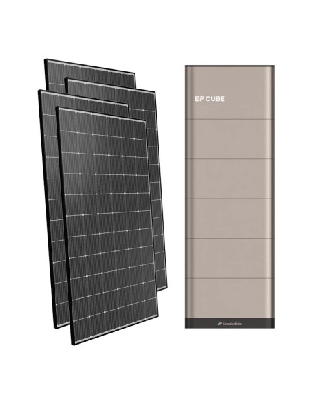 Three-phase photovoltaic kit 10100W 10kW inverter EP CUBE 20kWh lithium battery CanadianSolar