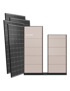 Kit fotovoltaico trifase 10100W inverter 10kW EP CUBE batteria al litio 35kWh CanadianSolar