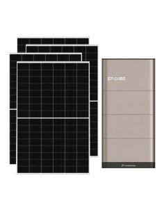 Three-phase photovoltaic kit 10465W 10kW inverter EP CUBE 10kWh lithium battery CanadianSolar