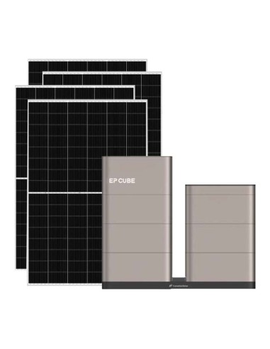 Kit fotovoltaico trifase 10465W inverter 10kW EP CUBE batteria al litio 25kWh CanadianSolar