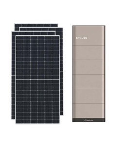 Kit fotovoltaico trifase 10530W inverter 10kW EP CUBE batteria al litio 20kWh CanadianSolar