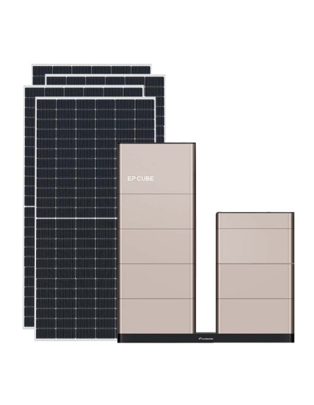 Three-phase photovoltaic kit 10530W 10kW inverter EP CUBE 30kWh lithium battery CanadianSolar