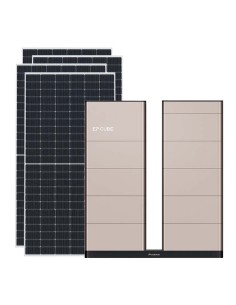Kit fotovoltaico trifase 10530W inverter 10kW EP CUBE batteria al litio 40kWh CanadianSolar