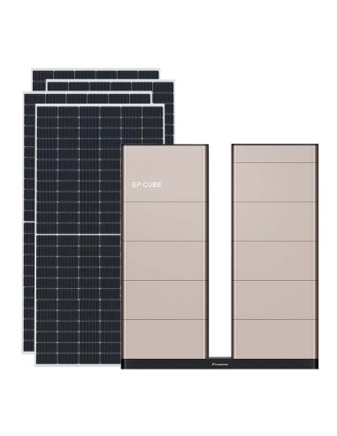 Kit fotovoltaico trifase 10530W inverter 10kW EP CUBE batteria al litio 40kWh CanadianSolar