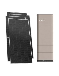 Trifase: vendita all'ingrosso Kit fotovoltaico trifase 11160W inverter 15kW EP CUBE batteria al litio 20kWh CanadianSolar