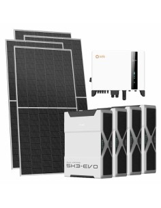 Trifase: vendita all'ingrosso Kit fotovoltaico trifase 11160W inverter 10kW Solis batteria al litio 20.88kWh Weco EVO 5k3
