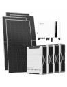 Trifase: vendita all'ingrosso Kit fotovoltaico trifase 11160W inverter 10kW Solis batteria al litio 20.88kWh Weco EVO 5k3