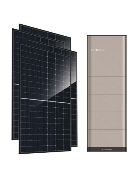 Three-phase photovoltaic kit 10120W 10kW inverter EP CUBE 20kWh lithium battery CanadianSolar