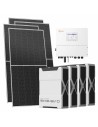 Trifase: vendita all'ingrosso Kit fotovoltaico trifase 12400W inverter 12kW Solis batteria al litio 20.88kWh Weco EVO 5k3