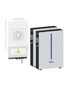 Deye: vendita all'ingrosso Sistema di accumulo monofase inverter 6kW SG03LP1 DEYE batteria al litio RW-M 12.28kWh