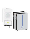 Deye: vendita all'ingrosso Sistema di accumulo monofase inverter 6kW SG03LP1 DEYE batteria al litio RW-M 12.28kWh