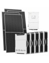 Three-phase photovoltaic kit 31000W 30kW Solis inverter Weco EVO 5k3 26.1kWh lithium battery