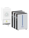 Deye: vendita all'ingrosso Sistema di accumulo monofase inverter 6kW SG03LP1 DEYE batteria al litio RW-M 18.42kWh