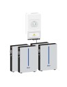 Deye: vendita all'ingrosso Sistema di accumulo monofase inverter 6kW SG03LP1 DEYE batteria al litio RW-M 24.56kWh