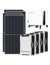 Three-phase photovoltaic kit 10530W 10kW Solis inverter 20.88kWh Weco EVO 5k3 lithium battery