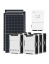 Three-phase photovoltaic kit 40950W 40kW Solis inverter 31.32kWh Weco EVO 5k3 lithium battery
