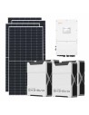 Three-phase photovoltaic kit 50310W 50kW Solis inverter 20.88kWh Weco EVO 5k3 lithium battery