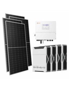Trifase: vendita all'ingrosso Kit fotovoltaico trifase 15470W inverter 15kW Solis batteria al litio 20.88kWh Weco EVO 5k3