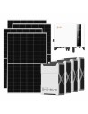 Three-phase photovoltaic kit 6370W 6kW Solis inverter 20.88kWh Weco EVO 5k3 lithium battery
