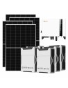 Three-phase photovoltaic kit 10010W 10kW Solis inverter 26.1kWh Weco EVO 5k3 lithium battery