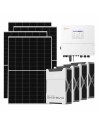 Kit fotovoltaico trifase 12740W inverter 12kW batteria al litio 20.88kWh Weco EVO 5k3