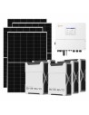 Three-phase photovoltaic kit 15470W 15kW Solis inverter 31.32kWh Weco EVO 5k3 lithium battery