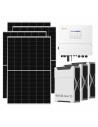 Three-phase photovoltaic kit 20020W 20kW Solis inverter 15.66kWh Weco EVO 5k3 lithium battery