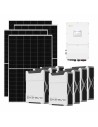 Kit fotovoltaico trifase 60060W inverter 60kW batteria al litio 36.54kWh Weco EVO 5k3