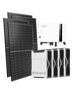 Trifase: vendita all'ingrosso Kit fotovoltaico trifase 5000W inverter 5kW Solis batteria al litio 20.88kWh Weco EVO 5k3