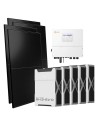 Three-phase photovoltaic kit 20000W 20kW Solis inverter 26.1kWh lithium battery Weco EVO 5k3
