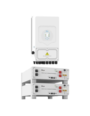 Deye con batterie Deye: vendita all'ingrosso Sistema di accumulo monofase inverter 6kW accumulo 10.24kWh SE-G5.1 Pro-B Deye