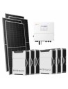 Trifase: vendita all'ingrosso Kit fotovoltaico trifase 20230W inverter 20kW Solis batteria al litio 31.32kWh Weco EVO 5k3