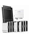 Three-phase photovoltaic kit 20230W 20kW Solis inverter 36.54kWh lithium battery Weco EVO 5k3
