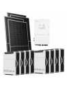 Trifase: vendita all'ingrosso Kit fotovoltaico trifase 51170W inverter 50kW Solis batteria al litio 41.76kWh Weco EVO 5k3