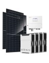 Trifase: vendita all'ingrosso Kit fotovoltaico trifase 20240W inverter 20kW Solis batteria al litio 20.88kWh Weco EVO 5k3